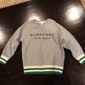 Burberry Boys Long Sleeve Sweatshirt
